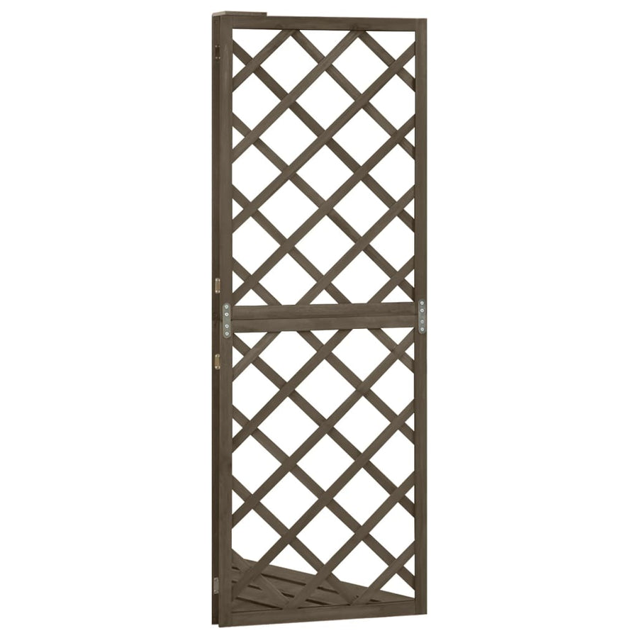 Latwerk Hoekmodel 50X50X45 Cm Massief Vurenhout Grijs