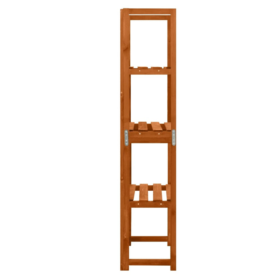 Latwerk Met Schappen 55X30X40 Cm Massief Vurenhout Bruin