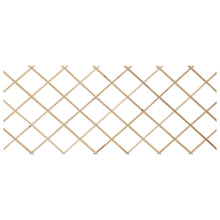 Tuinlatwerken Massief Vurenhout 180 x 80 cm Bruin