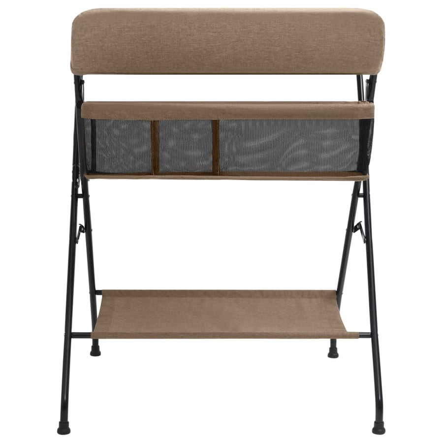 Verschoontafel ijzer taupe Taupe