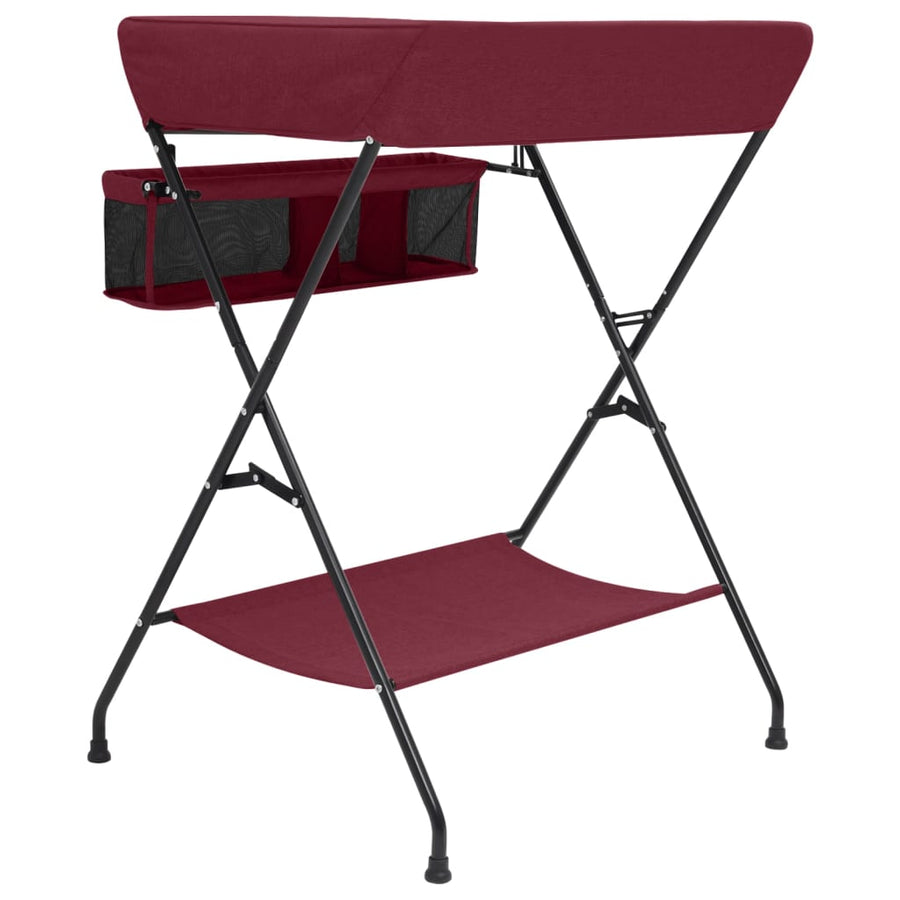 Verschoontafel ijzer rood Rood