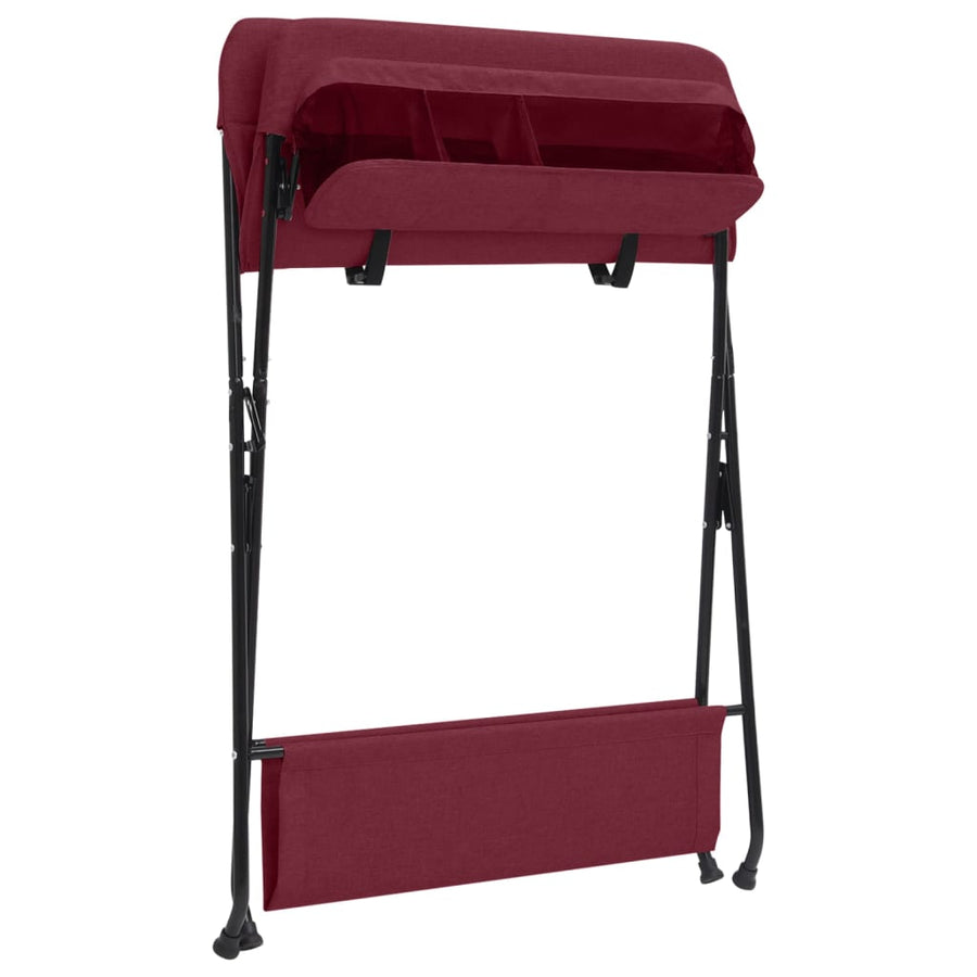 Verschoontafel ijzer rood Rood