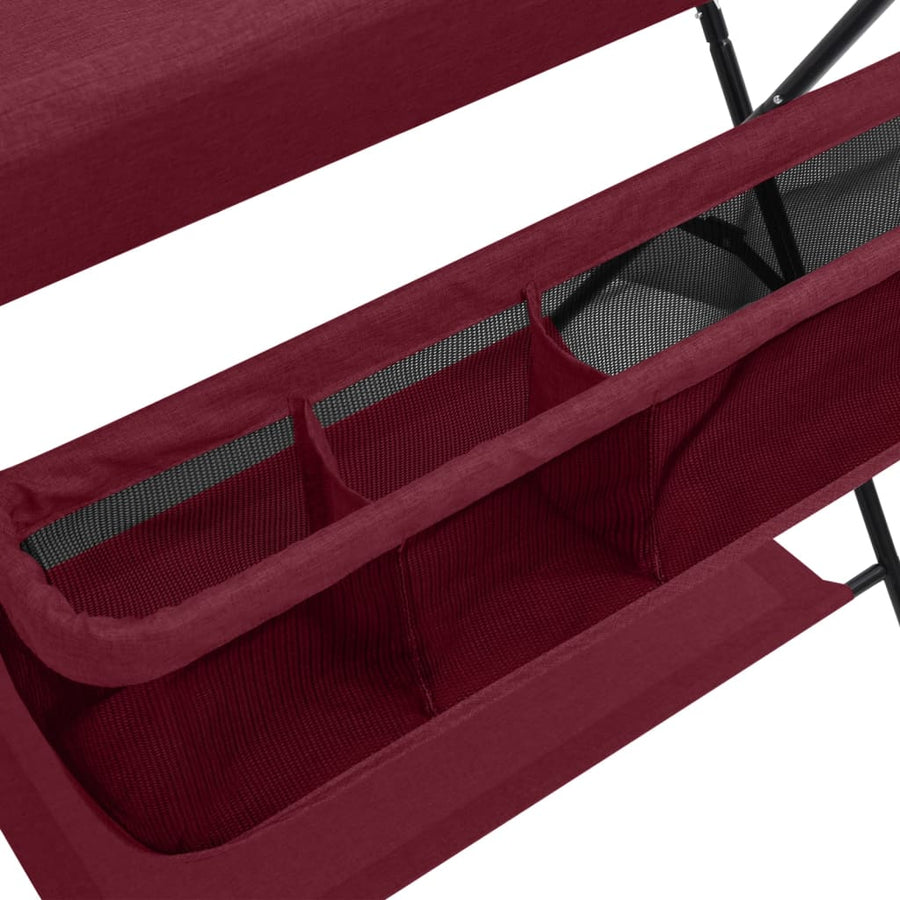 Verschoontafel ijzer rood Rood