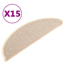 Trapmatten 15 St 56X17X3 Cm Wit En Bruin 56 x 17 x 3 cm