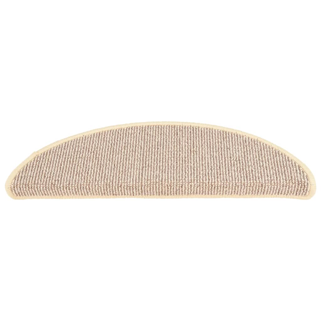 Trapmatten 15 St 56X17X3 Cm Wit En Bruin 56 x 17 x 3 cm
