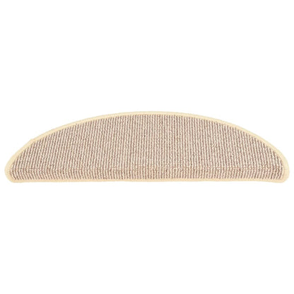 Trapmatten 15 St 56X17X3 Cm Wit En Bruin 56 x 17 x 3 cm