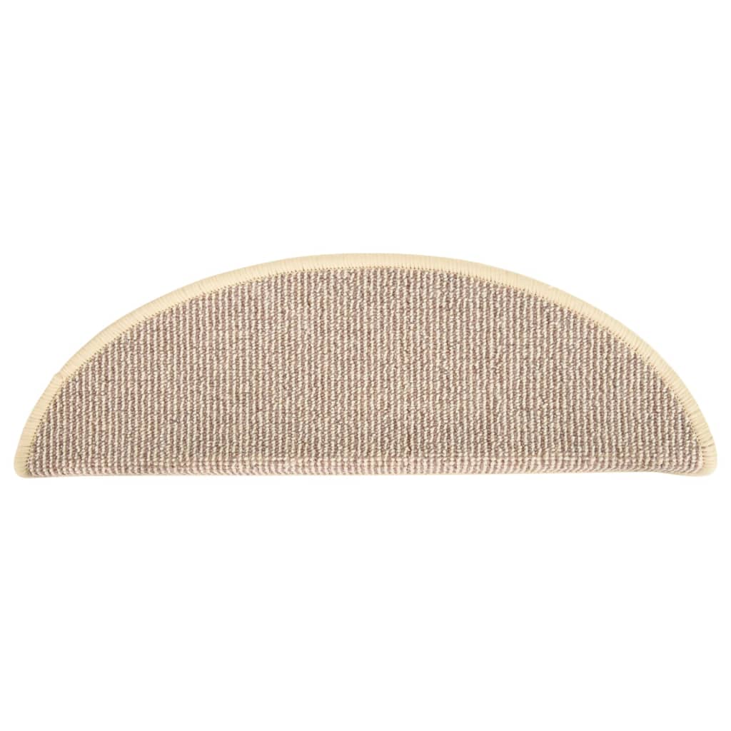 Trapmatten 15 St 56X17X3 Cm Wit En Bruin 56 x 17 x 3 cm