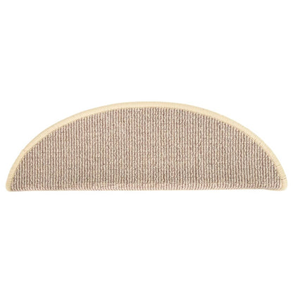 Trapmatten 15 St 56X17X3 Cm Wit En Bruin 56 x 17 x 3 cm