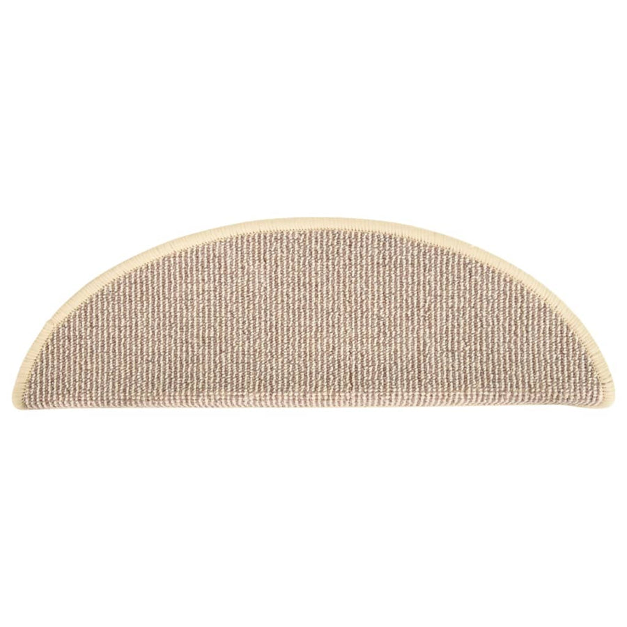 Trapmatten 15 St 56X17X3 Cm Wit En Bruin 56 x 17 x 3 cm