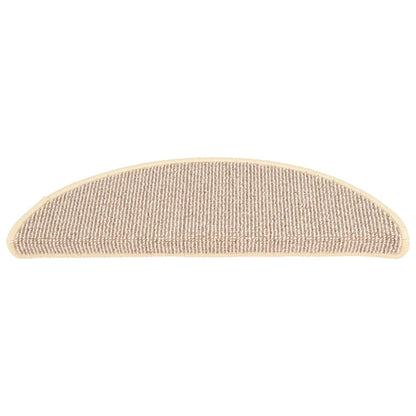 Trapmatten 65 x 21 x 4 cm Wit en bruin