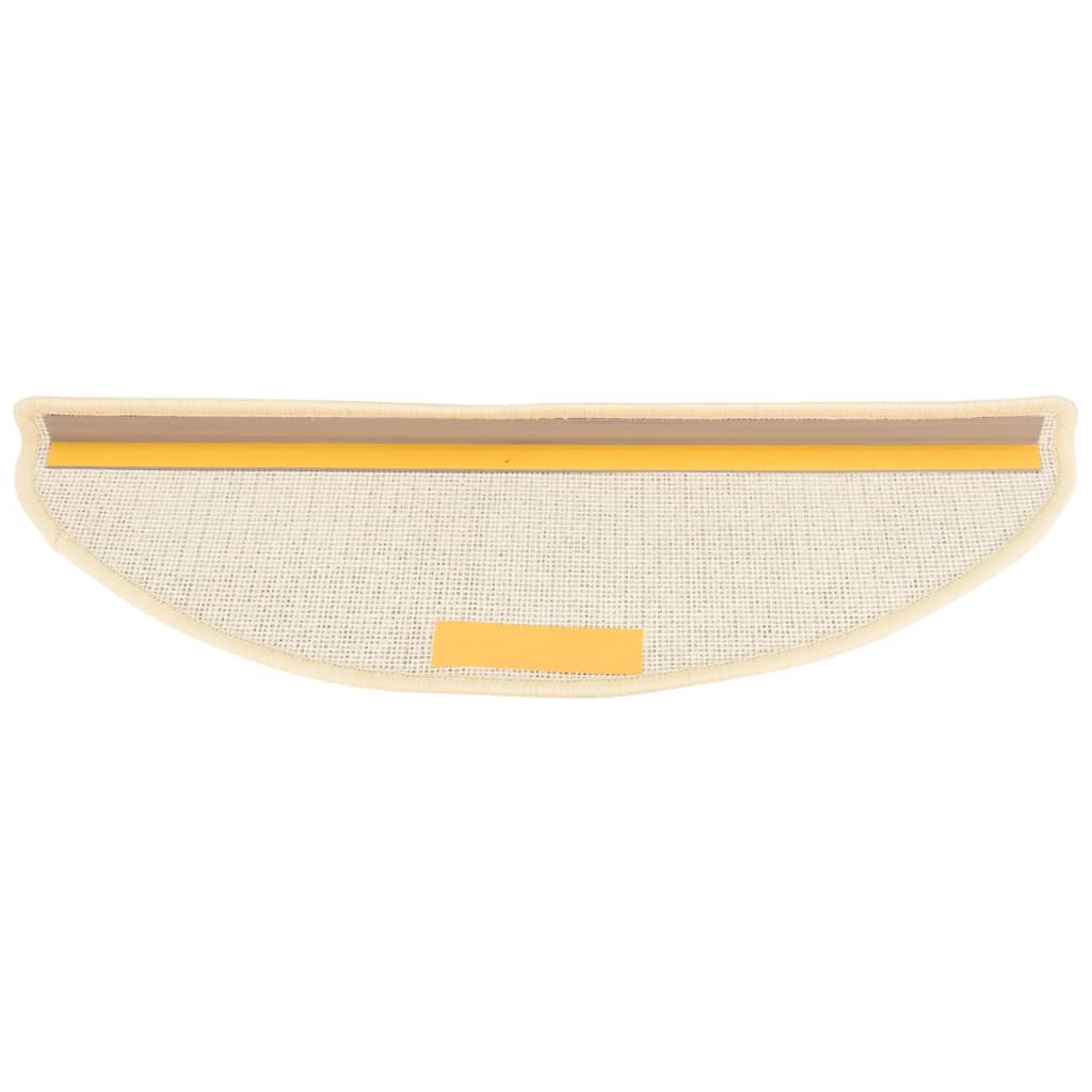 Trapmatten 65 x 21 x 4 cm Wit en bruin