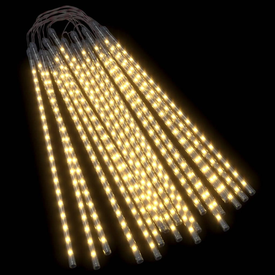 Meteoorlichten 20 st 720 LED's binnen/buiten 50 cm warmwit