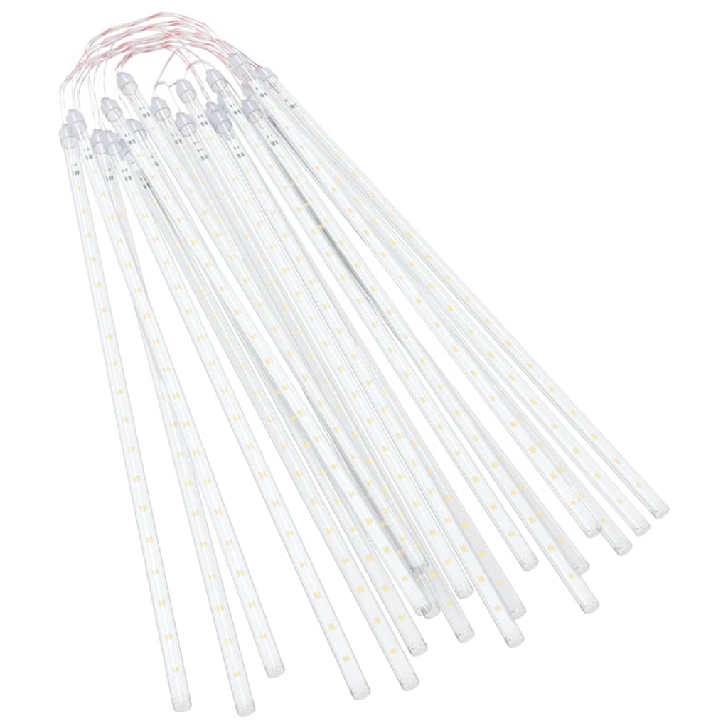 Meteoorlichten 20 st 720 LED's binnen/buiten 50 cm warmwit