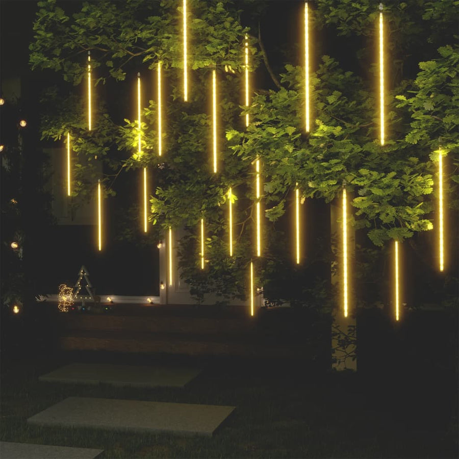Meteoorlichten 20 st 720 LED's binnen/buiten 50 cm warmwit