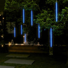 Meteoorlichten 288 LED blauw binnen/buiten