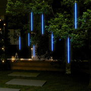 Meteoorlichten 288 LED blauw binnen/buiten