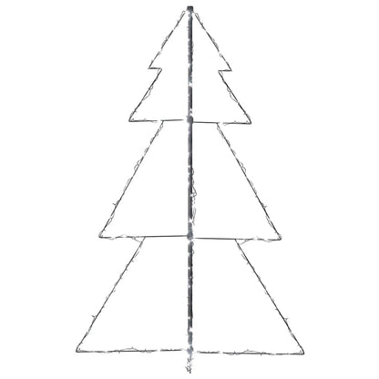 Kegelkerstboom 200 LED's binnen en buiten 98x150 cm