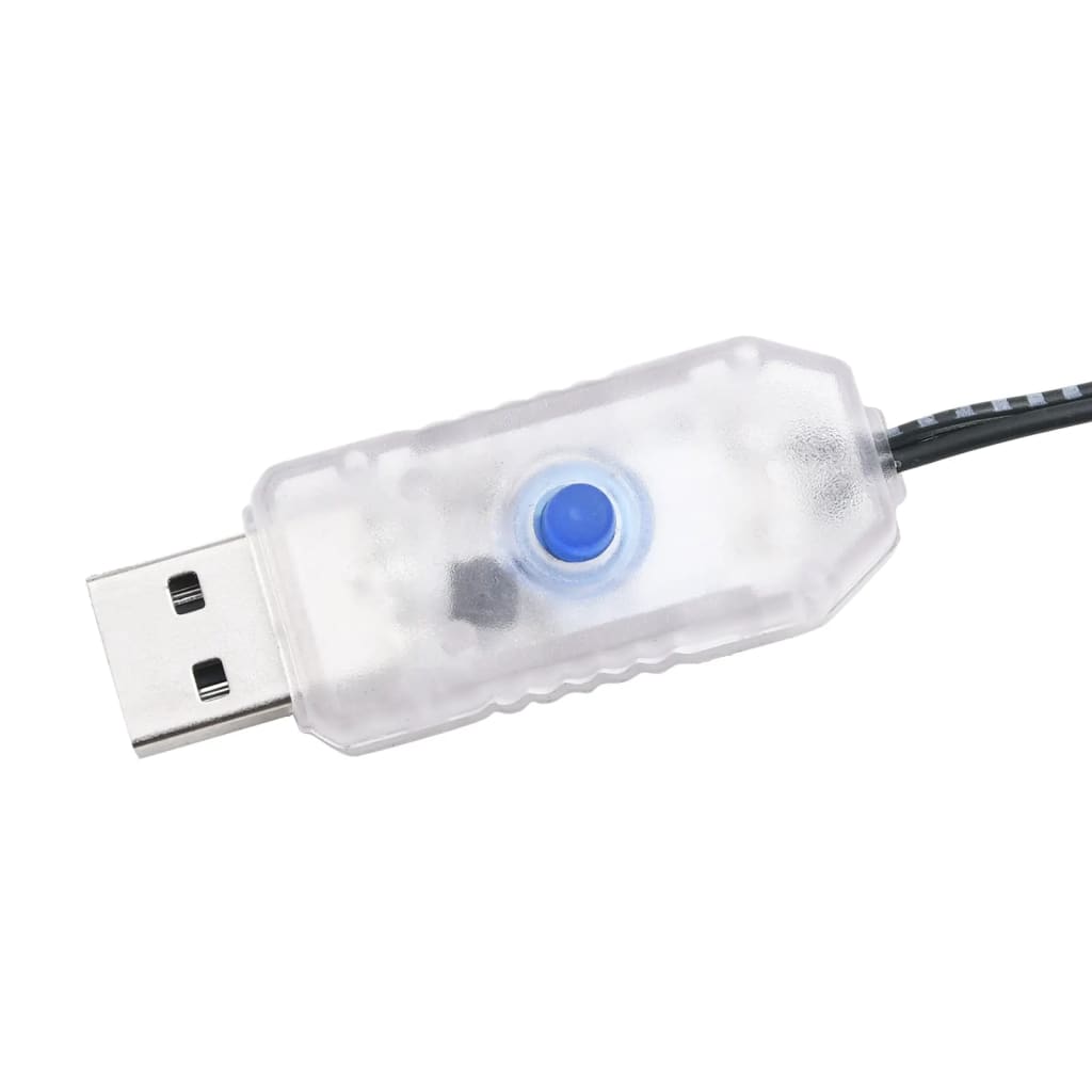 Kegelkerstboom 300 Led's Binnen En Buiten 20X220 Cm 220 x 120 cm Warmwit