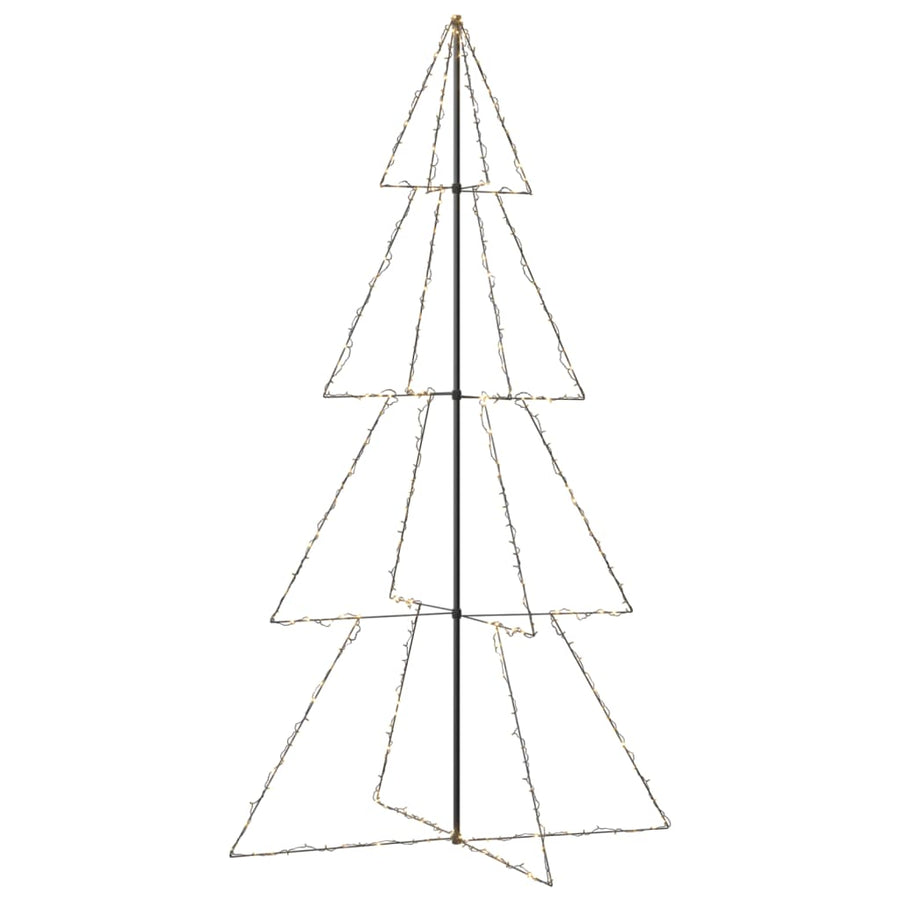 Kegelkerstboom 360 Led's Binnen En Buiten 43X250 Cm 250 x 143 cm Warmwit