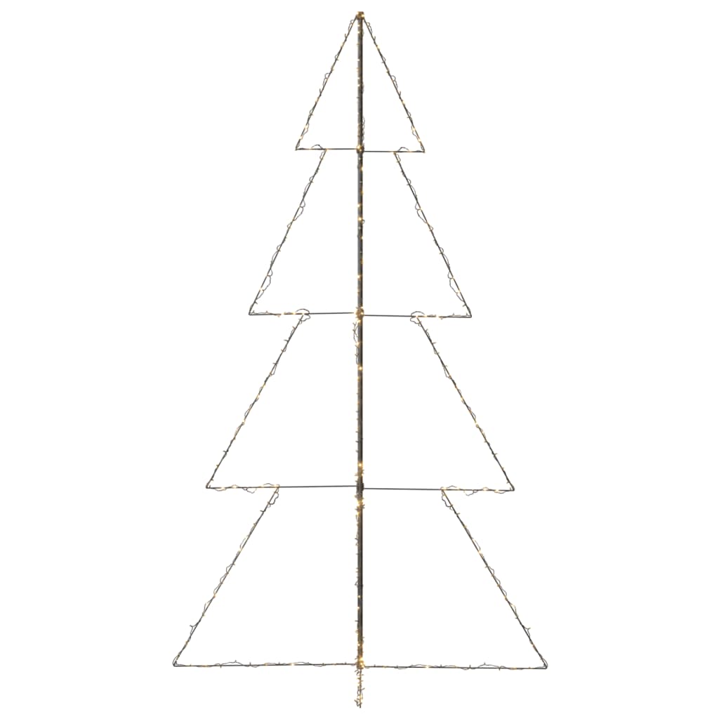 Kegelkerstboom 360 Led's Binnen En Buiten 43X250 Cm 250 x 143 cm Warmwit