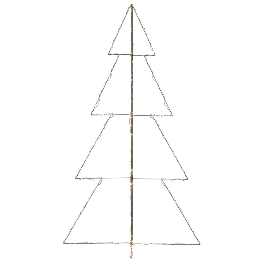 Kegelkerstboom 360 Led's Binnen En Buiten 43X250 Cm 250 x 143 cm Warmwit