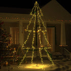 Kegelkerstboom 360 Led's Binnen En Buiten 43X250 Cm 250 x 143 cm Warmwit