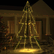 Kegelkerstboom 143x250 cm 360 LED's warmwit
