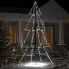 Kegelkerstboom 360 Led's Binnen En Buiten 43X250 Cm 250 x 143 cm Koudwit