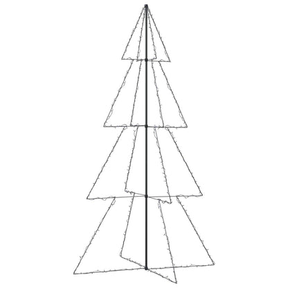 Kegelkerstboom 360 Led's Binnen En Buiten 43X250 Cm 250 x 143 cm Blauw