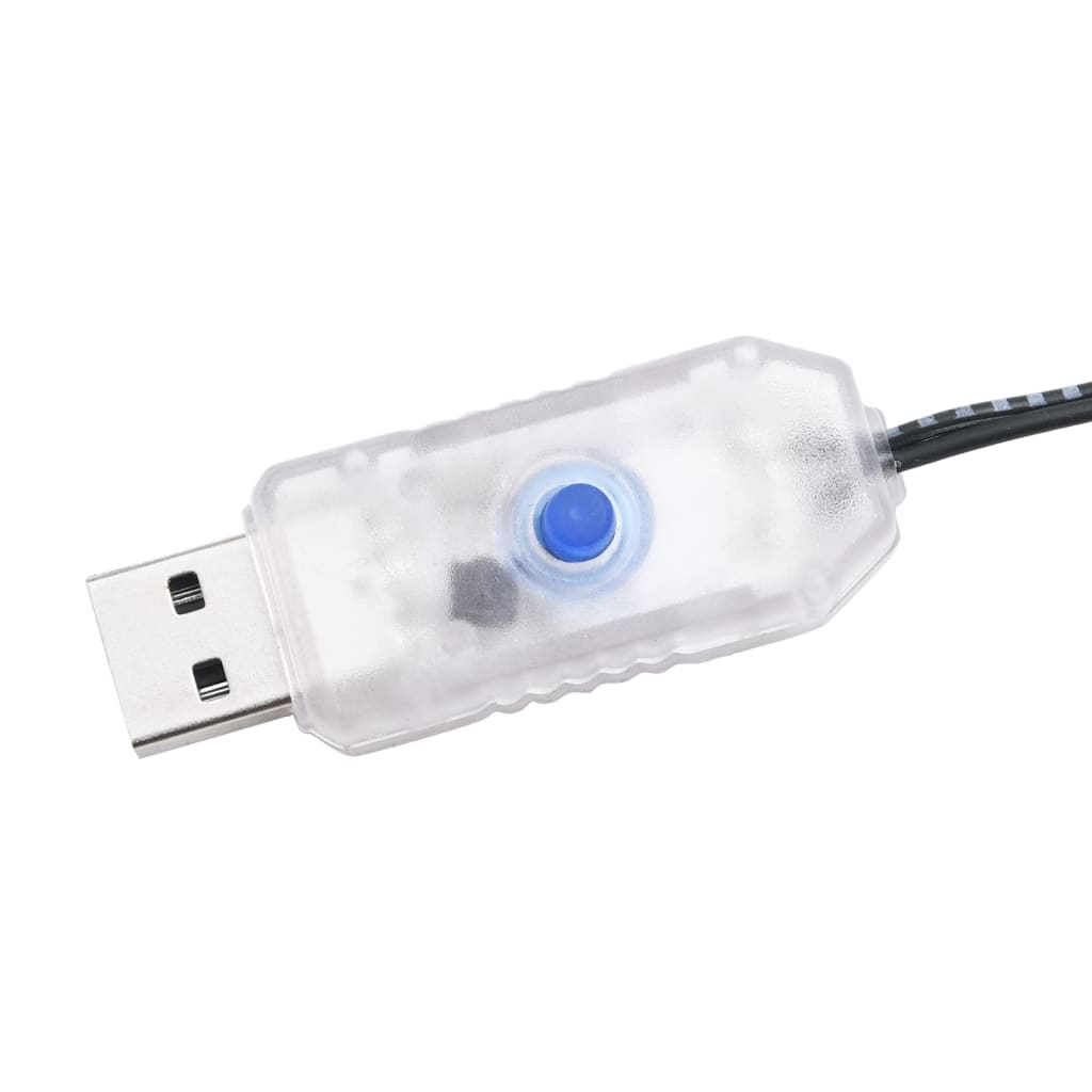 Kegelkerstboom 360 Led's Binnen En Buiten 43X250 Cm 250 x 143 cm Blauw