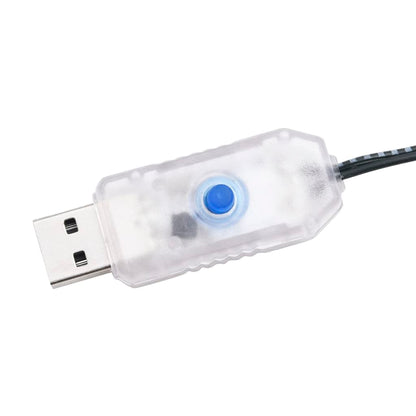 Kegelkerstboom 360 Led's Binnen En Buiten 43X250 Cm 250 x 143 cm Blauw