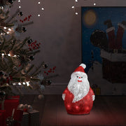 Kerstfiguur kerstman 28 cm acryl