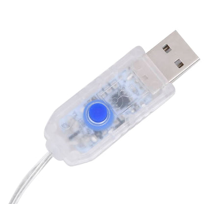 Lichtslinger ster en maan afstandsbediening 138 LED's blauw 138 led Blauw