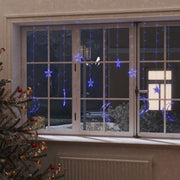Lichtslinger ster maan 138 LED blauw