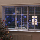 Lichtslinger ster en maan afstandsbediening 345 LED's blauw 345 led Blauw