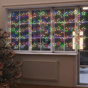 Lichtsnoer gordijn sterren 456x135 cm meerkleurig 500 LED