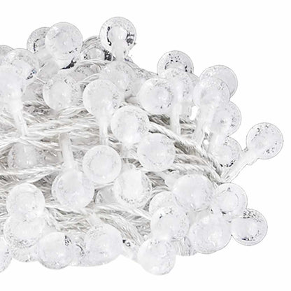 Lichtsnoer met 200 LED's 8 functies warmwit 20 m