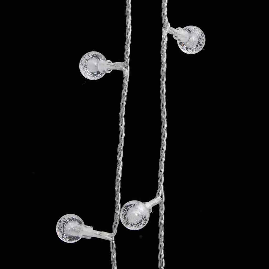 Lichtsnoer met 200 LED's 8 functies warmwit 20 m