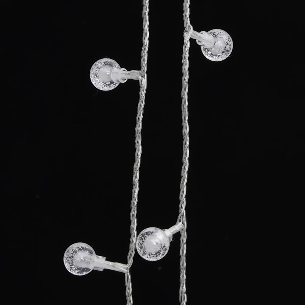 Lichtsnoer Met 200 Led's 8 Functies Koudwit 20 M