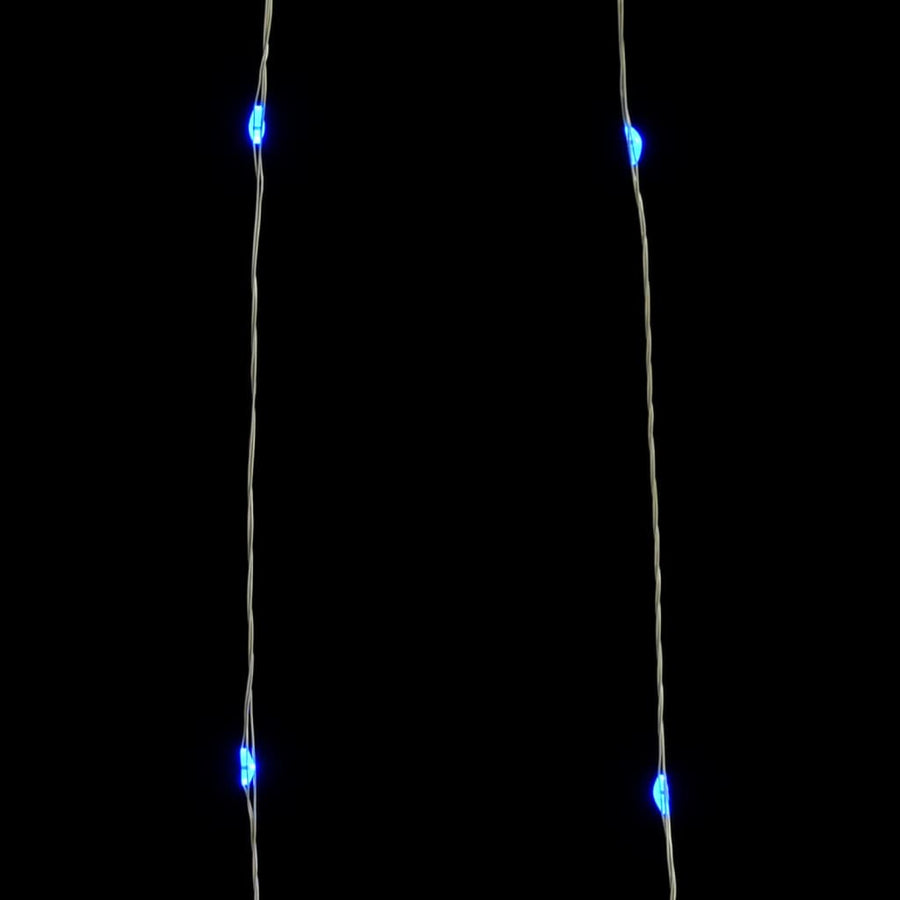 Lichtsnoer Met 400 Microled's 8 Functies 40 M Blauw