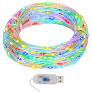 400 microLED multi-colour string lights 8 functions 40 m