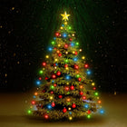 Christmas tree lights with 150 multi-coloured LEDs, 150 cm net