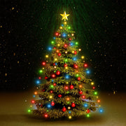 Kerstboomverlichting 210 LED meerkleurig net 210 cm