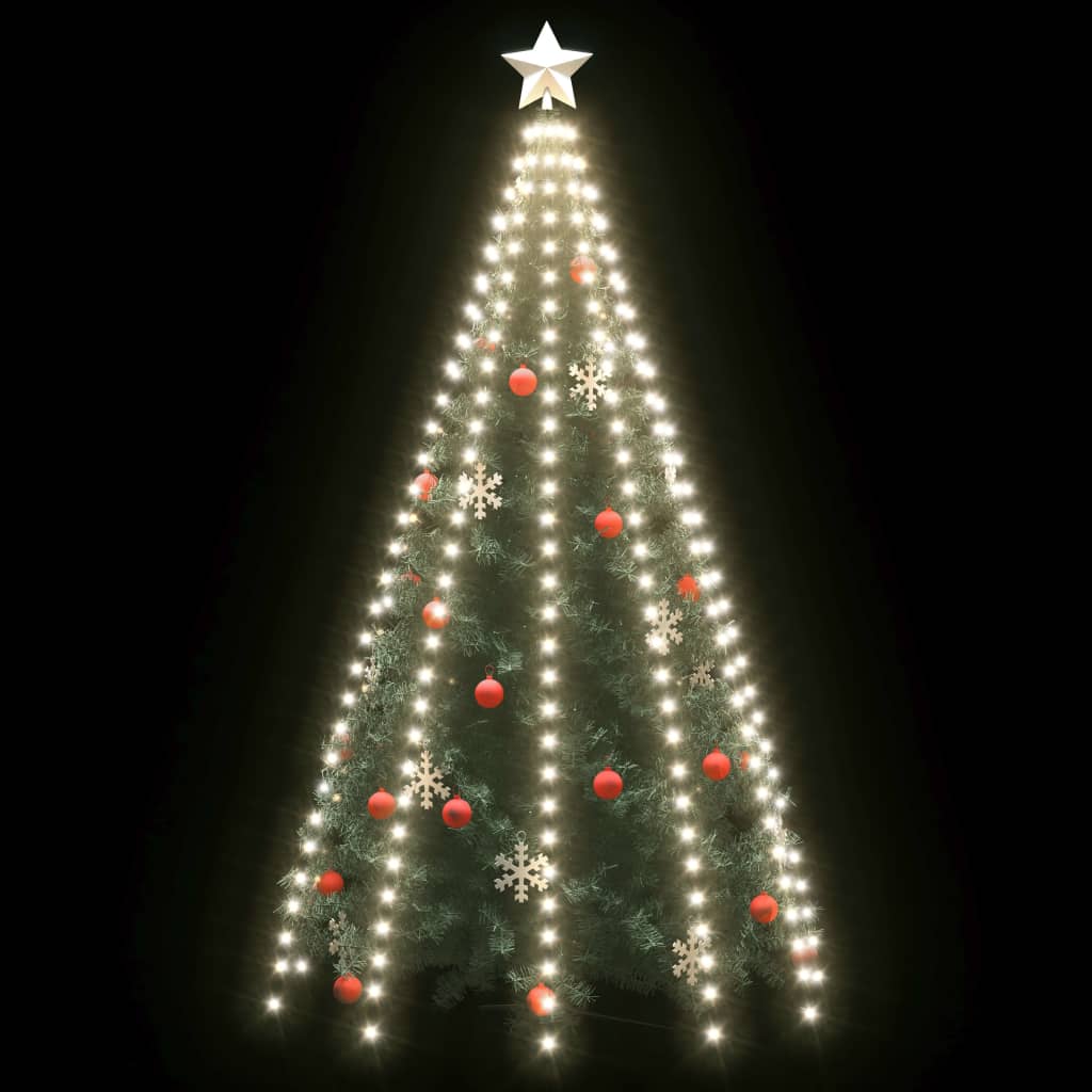 Kerstboomverlichting Met 250 Led's Net 250 cm Koudwit