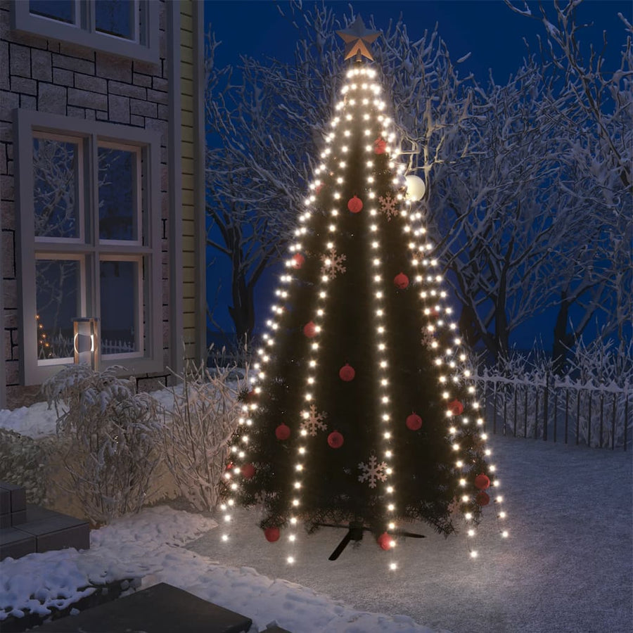 Kerstboomverlichting Met 250 Led's Net 250 cm Koudwit