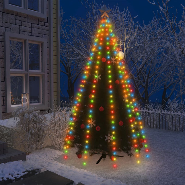 Kerstboomverlichting Met 250 Led's Meerkleurig Net 250 cm Multikleur