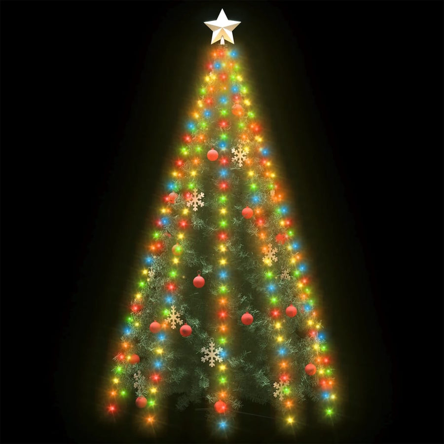Kerstboomverlichting Met 300 Led's Meerkleurig Net 300 cm Multikleur