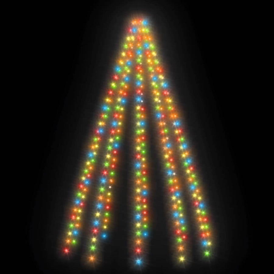 Kerstboomverlichting Met 300 Led's Meerkleurig Net 300 cm Multikleur
