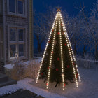 Kerstboomverlichting 400 LED koudwit net 400 cm