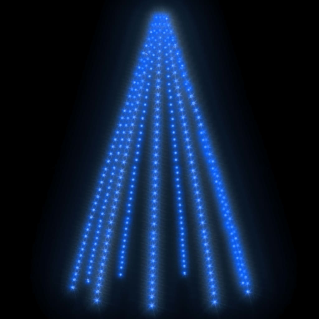 Kerstboomverlichting Met 400 Led's Net 400 cm Blauw